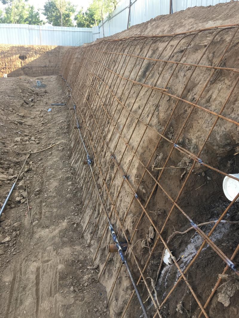 洛阳吉利区边坡加固
